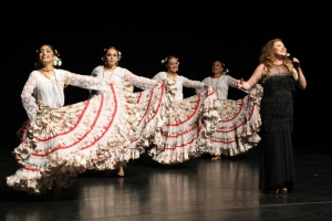 Paraguay dans grubu Ballet Movimientos, Mersin'de gösteri yaptı